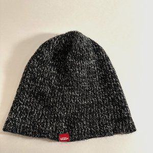 VANS  UNISEX BLACK & GREY BEANIE